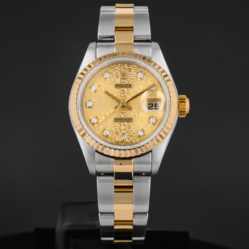 Rolex lady datejust gold - rolex,