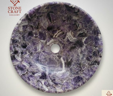 Évier En Améthyste Fait Main Meubles D'Homme 18''