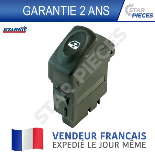 Commande bouton leve - bouton, vitre