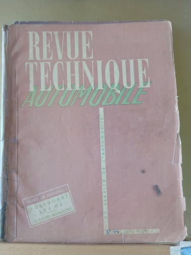 Revue technique automobile - revue,