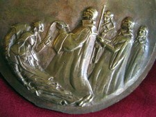 MEDAILLON -MOULE BRONZE ancien