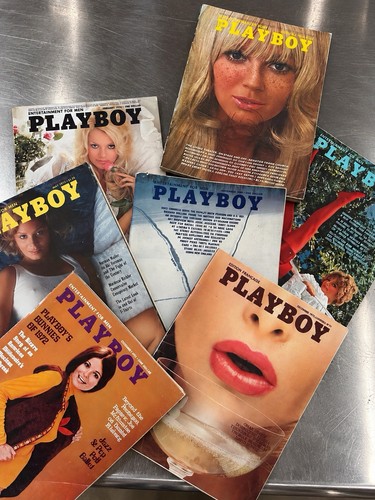 Lot magazines playboy - magazines, vintage