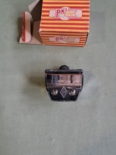 RENAULT 4L Super/Parisienne Éclaireur de plaque complet PK CHROMÉ 