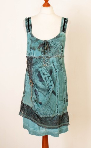 Robe sans manches - verte, femme