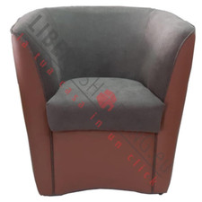 Fauteuil BICOLOR VALENTINA en