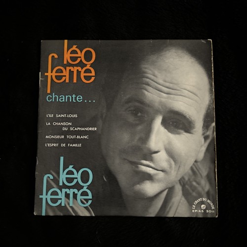 Vinyle tours léo ferré - tours,