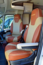 Fiat Ducato Camping-Car - Hymer - sur Mesure Housses de Siège Auto - UK Fabriqué