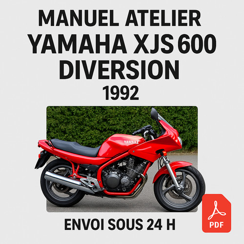 Manuel atelier yamaha - atelier, 600