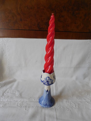 Bougeoir faience delft - en,
