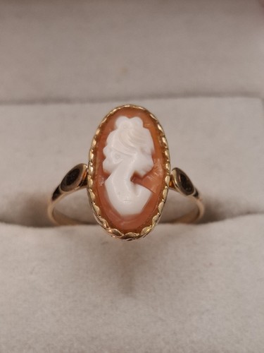 Ancienne bague plaqué or - bague,