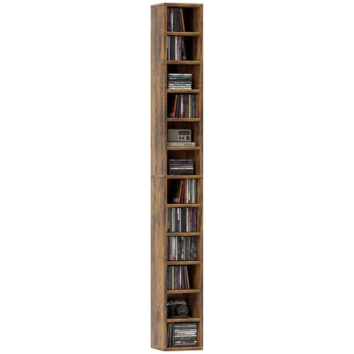 Homcom rangements pour et - cd,