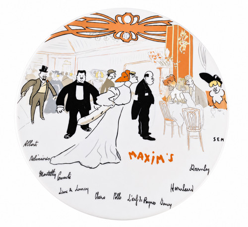 Plat service maxim paris - plat,