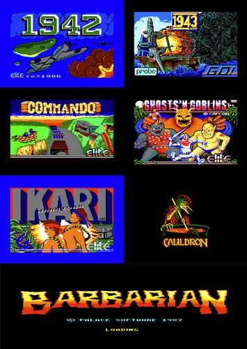 Compilation jeux amstrad - de,
