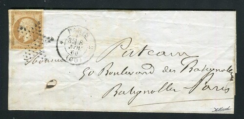 Rare lettre locale paris - rare,