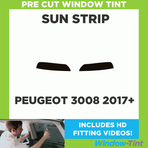 Film teinté sunstrip pré - sunstrip,