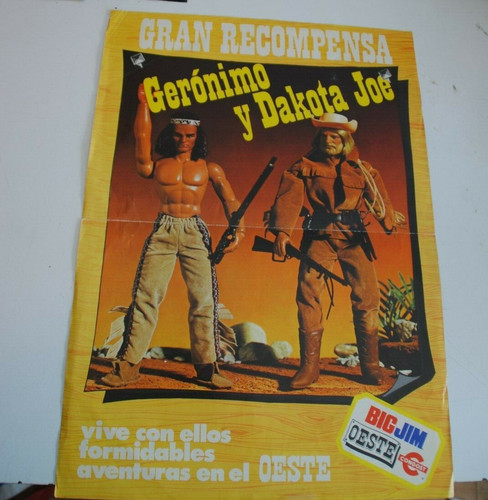 Big jim mattel oeste congost - oeste,