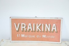 PUBLICITÉ EN CARTON  VRAIKINA Bouché & Vallotton 31,7 cm / 15,7 cm