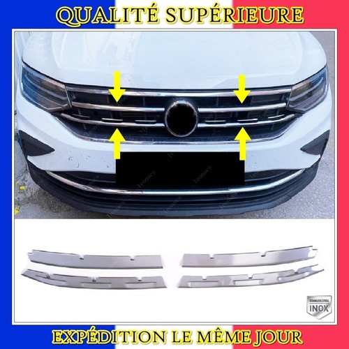 Calandre chromé grille pcs - 4,