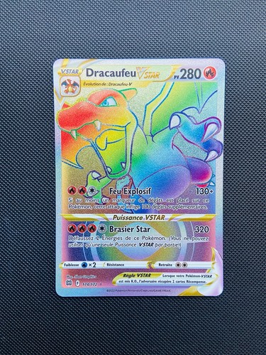 Carte pokemon dracaufeu vstar - dracaufeu,