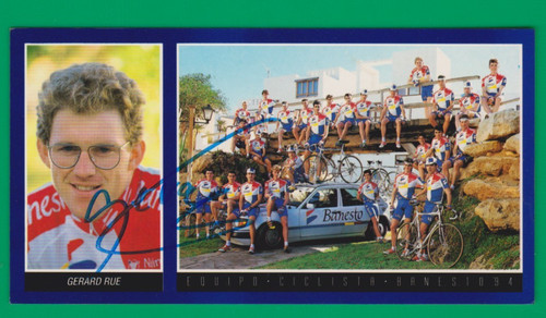 Cyclisme carte cycliste gerard - cyclisme,