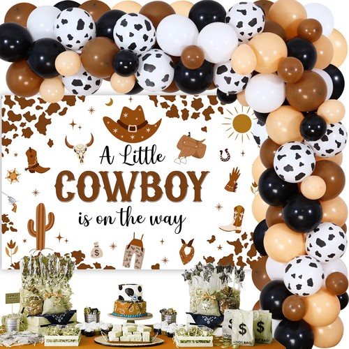 Cowboy theme baby shower - cowboy,