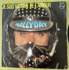 Johnny HALLYDAY Je suis victime de l'amour 45 tours Vinyle