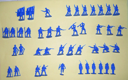 Lot soldats 1 - 43,