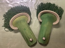 Militaria chasseur à pied 1860 - Paire d’épaulettes – Second Empire