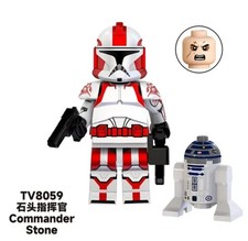 Figurine commander stone - commander,