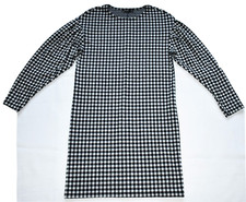 Robe carreaux noir et blanc