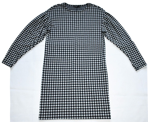 Robe carreaux noir blanc - carreaux,