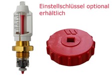 Rehau 3/8 " Débitmètre