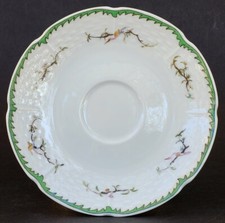 Superbe SOUCOUPE SOUS TASSE A CAFE porcelaine RAYNAUD LIMOGES SI KIANG CHINOIS