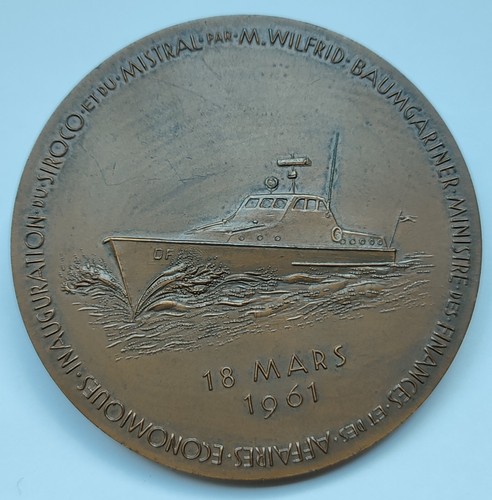 Médaille bronze douanes - médaille,