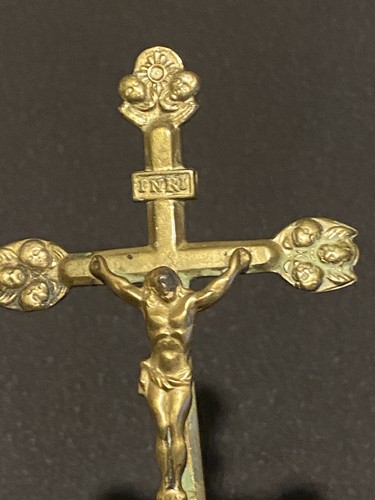 Croix bronze jesus - croix, ,