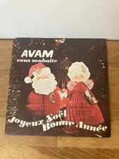 DISQUE SOUPLE AVAM VOUS SOUHAITE JOYEUX NOEL (Modern Bazar Ruffec)