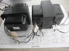 2 TRANSFO SORTIE PUSH PULL TUBES 7189 EL84 AMPLI EK 18W JUKE BOX JUPITER LAMPES