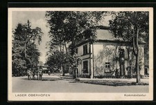 Cpa oberhofen truppenlager - cpa, oberhofen,