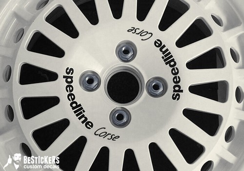 Autocollants speedline corse - 8,