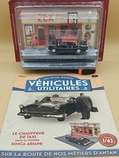 1/43 Simca Ariane & Diorama "Le Taxi G7" 1960 Véhicules Utilitaires IXO Altaya