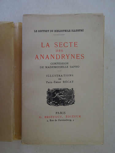 Secte des anandrynes - secte,