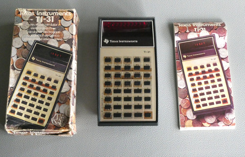 Rare calculatrice - ti-31,