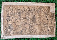 Dessin Ancien Crayon Sur