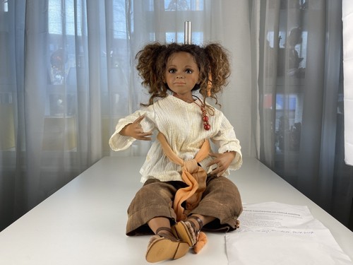 Poupée artiste hiltrud - poupée, d'artiste
