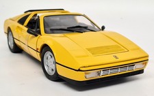 Anson 1/18 Ferrari 328 GTS Yellow Diecast Scale Model Car
