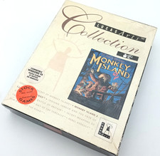 MONKEY ISLAND 2 LUCAS Art Collection En Français Disque Bon état BIG BOX