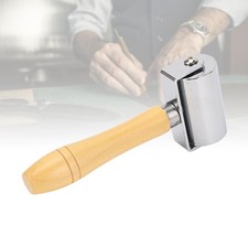 Leather Roller Press Seam Rolling Craft Glue Laminating Tool Stainless Steel