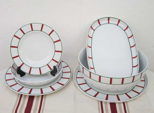Service vaisselle basque - service,