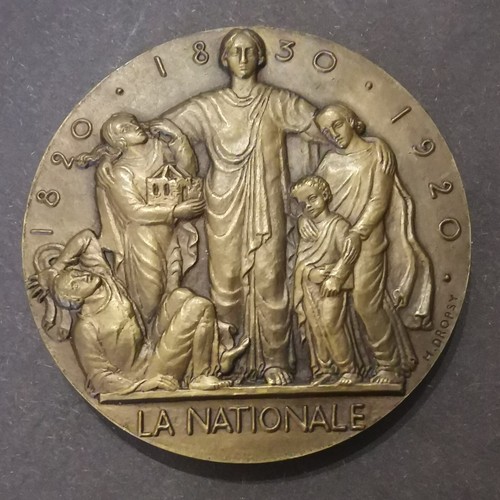 Grande médaille bronze de - bronze,