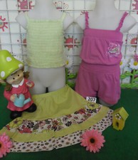 lot 12 vêtements enfant 2 ans fille,short,top,débardeur,jupe,t-shirt,pantalon ..